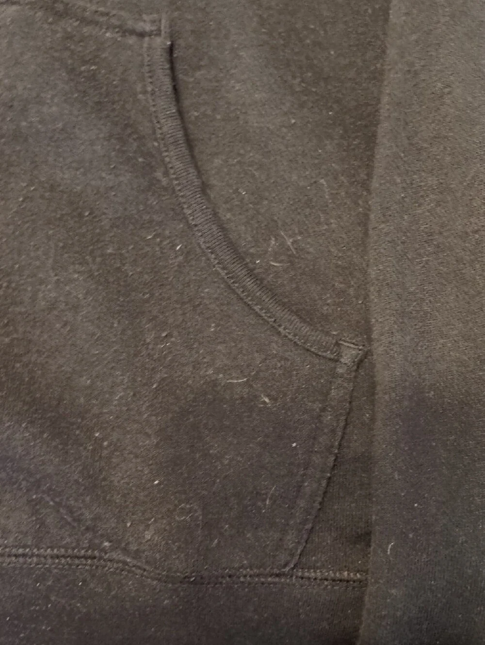 True Religion Black Zip-Up Hoodie with World Tour Gold Back Logo